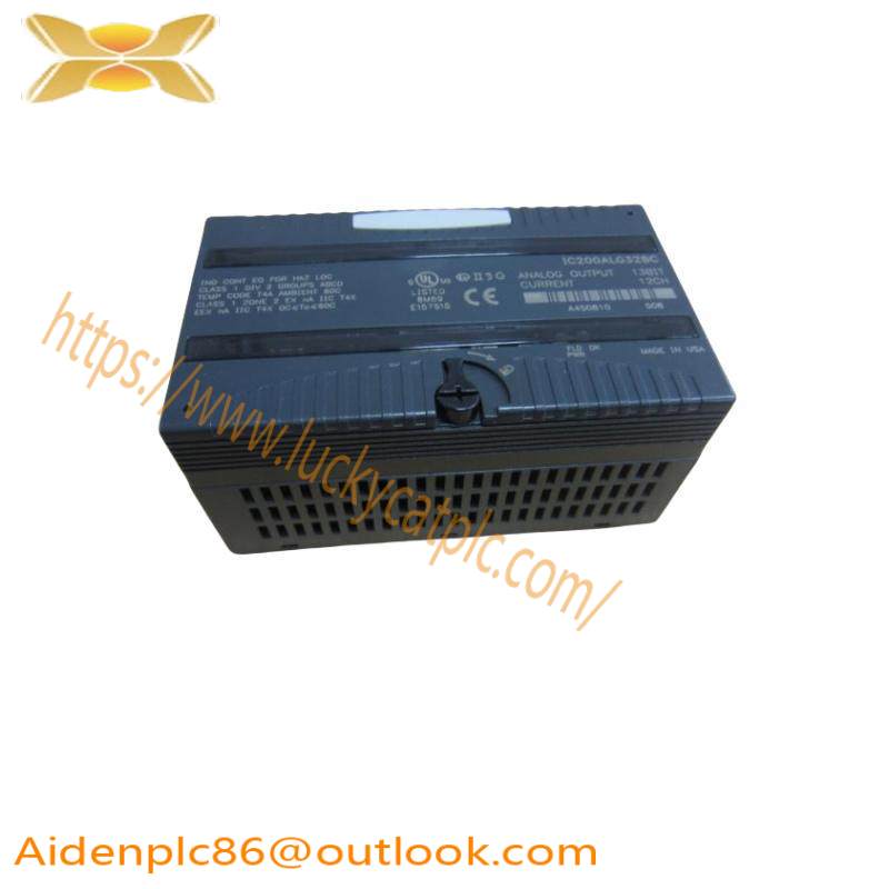 GE IC200ALG328 current analog output module