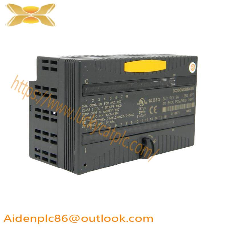 GE Fanuc IC200MDD845 Mixed I/O module