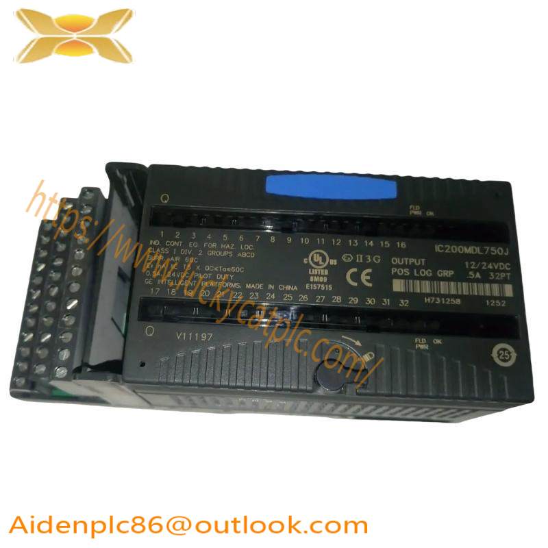GE IC200MDL750J VersaMax output module
