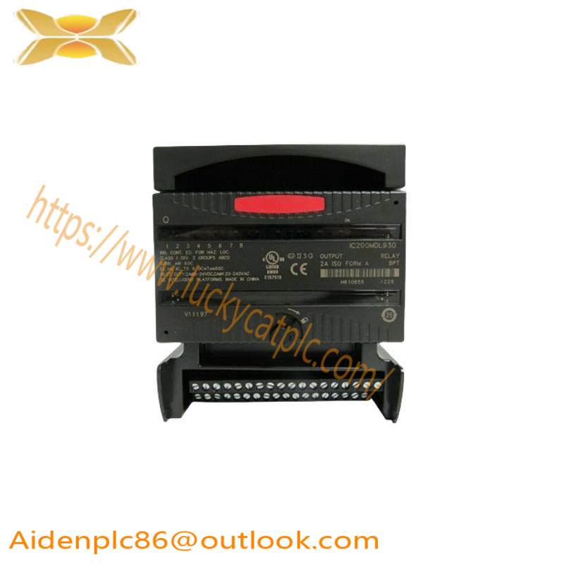 GE IC200MDL930 OUTPUT RELAY ISOLATED 8PT