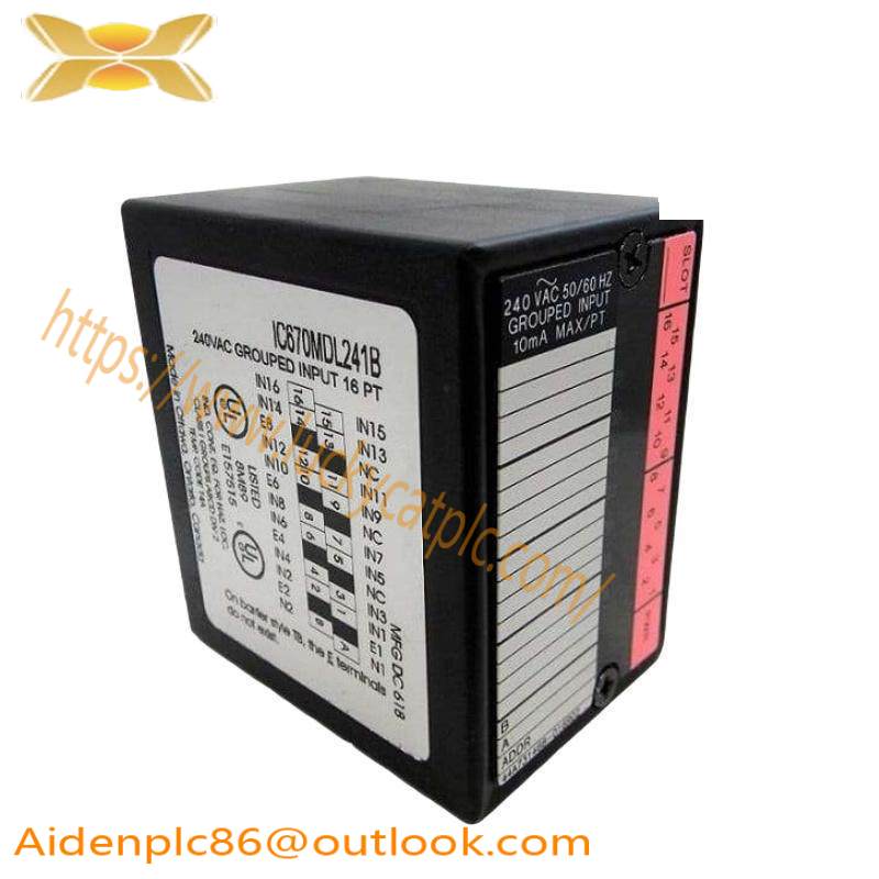 GE IC670MDL241 240VAC Input Module
