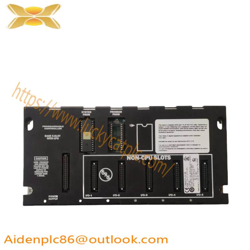 GE IC693CPU313X 05 Slot CPU Chassis