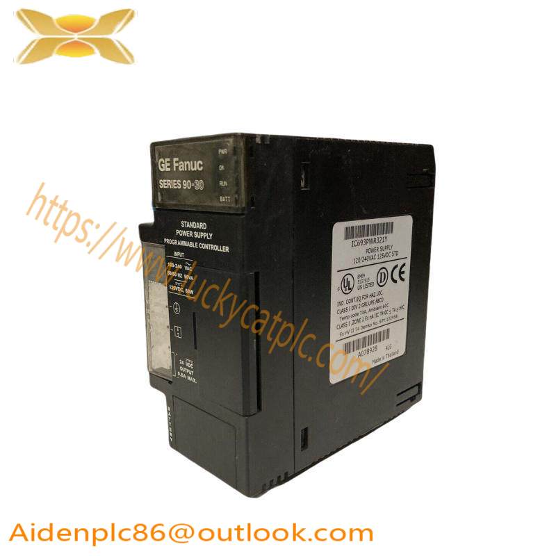 GE IC693PWR321Y standard power supply module
