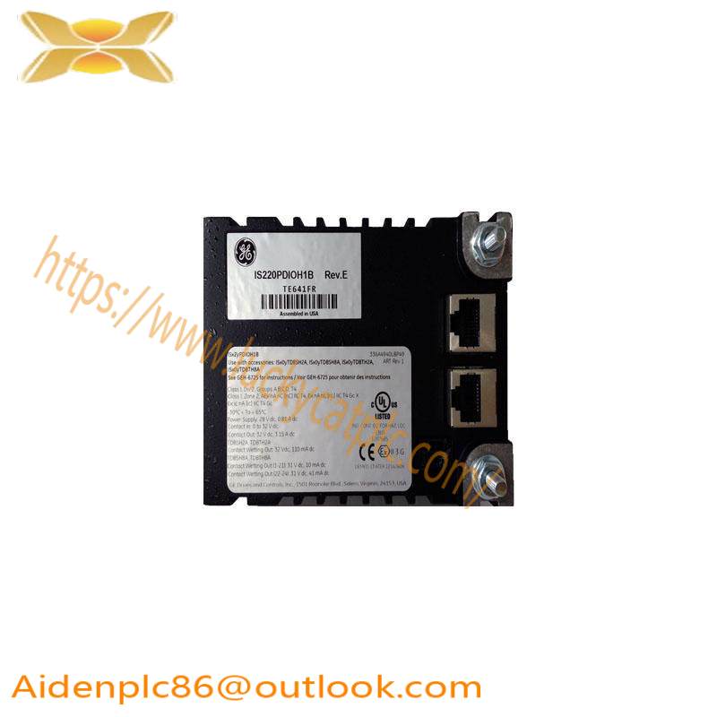GE IS220PSVOH1A,REV E Boards & Turbine Control