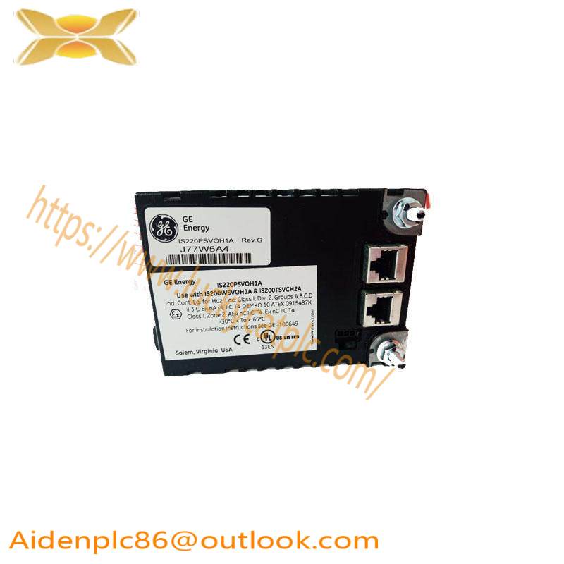 GE IS220PSVOH1A,REV F Boards & Turbine Control