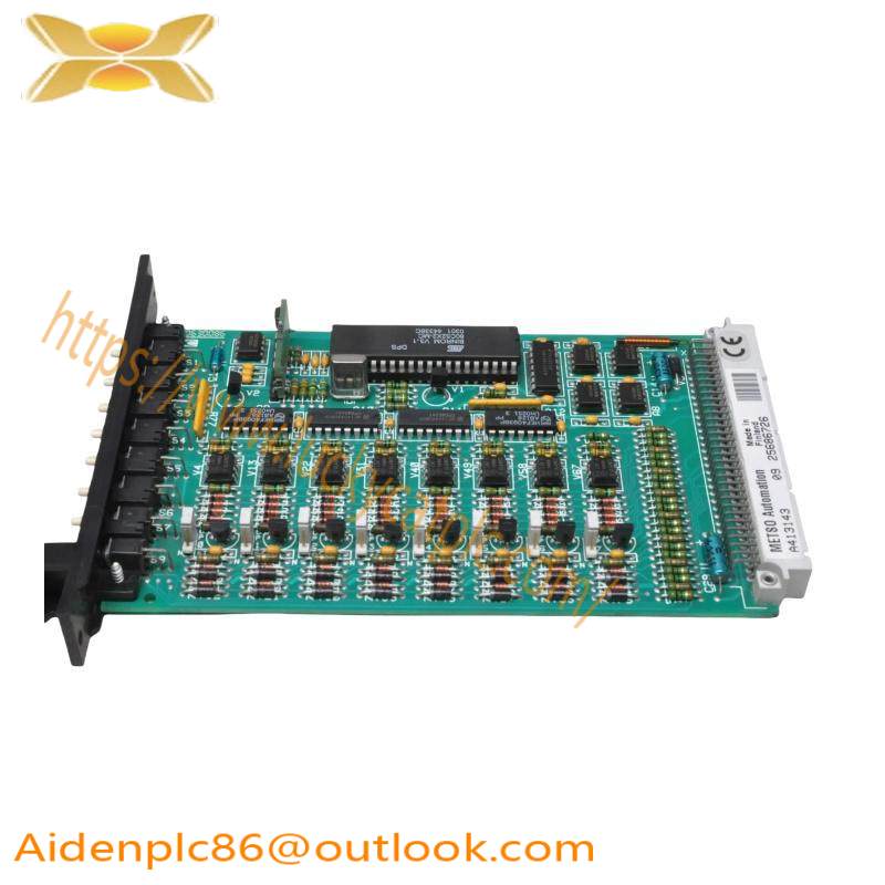 METSO AUTOMATION A413143 BIU84 binary output module card