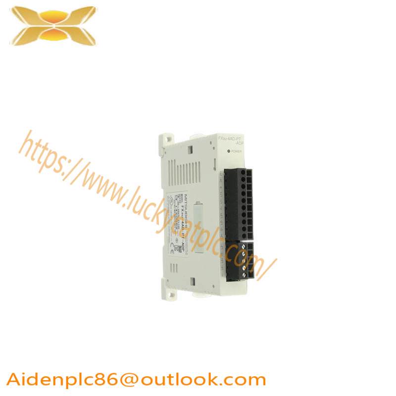 MITSUBISHI FX3U-4AD-PT-ADP INPUT MODULE