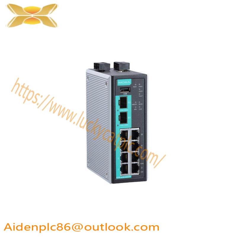 MOXA EDR-810-2GSFP Industrial Secure Router Switch