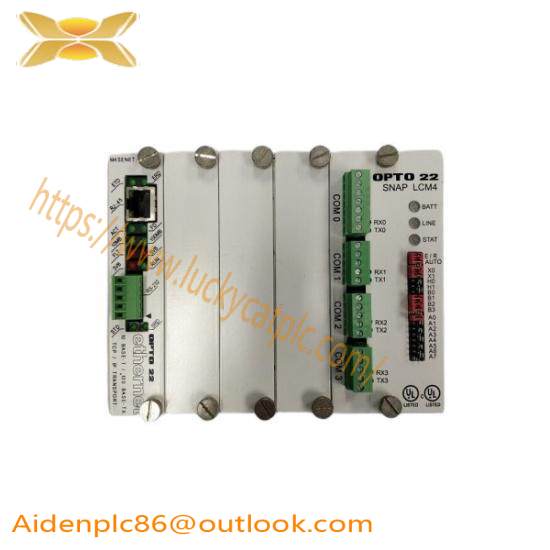 OPTO 22 SNAP-LCM4 M4SENET-100 Controller Ethernet Card