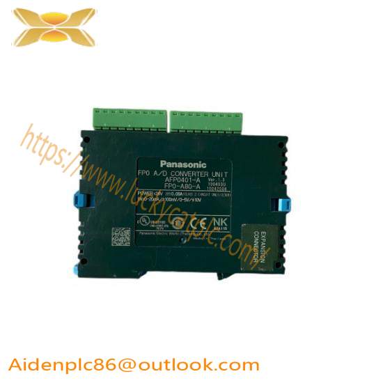 Panasonic FPO-A80 Programmable controlle