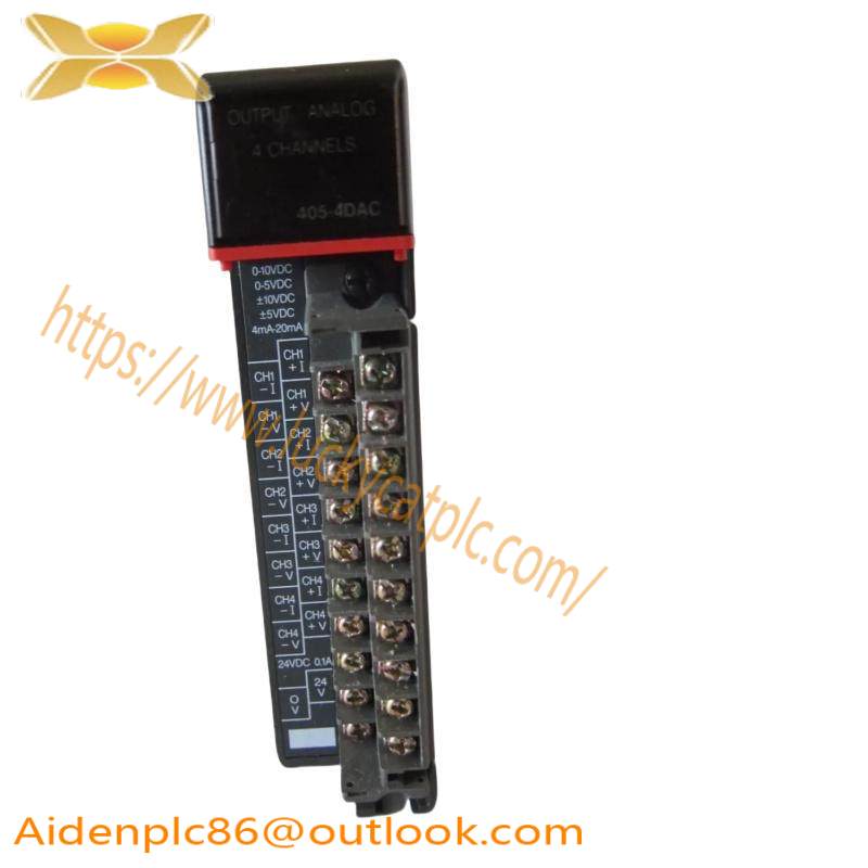 SIEMENS 405-4DAC CHANNEL ANALOG INPUT MODULE