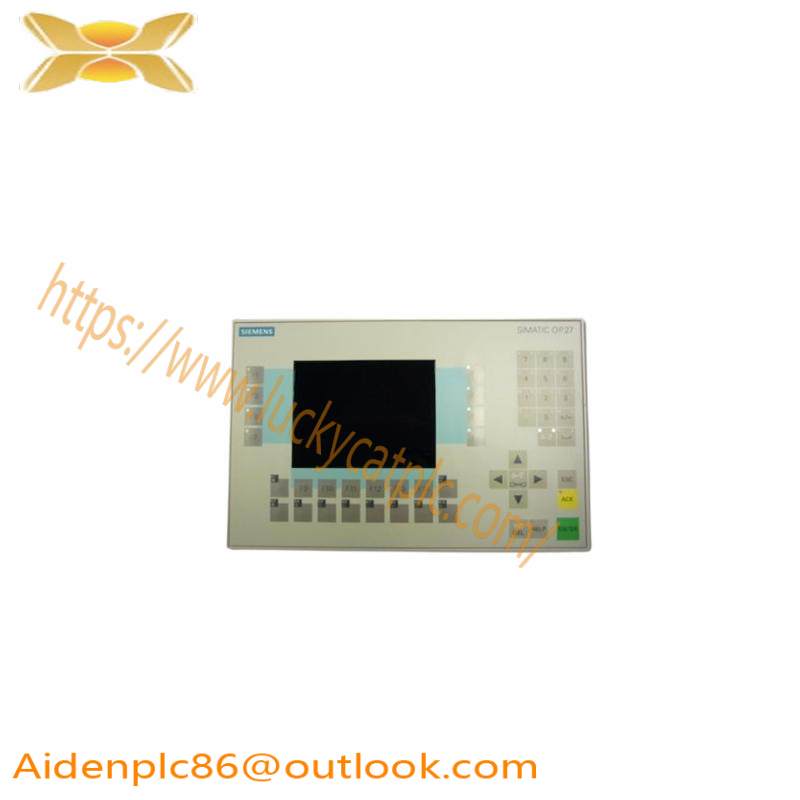 SIEMENS 6AV3627-1LK00-1AX0 OPERATOR INTERFACE