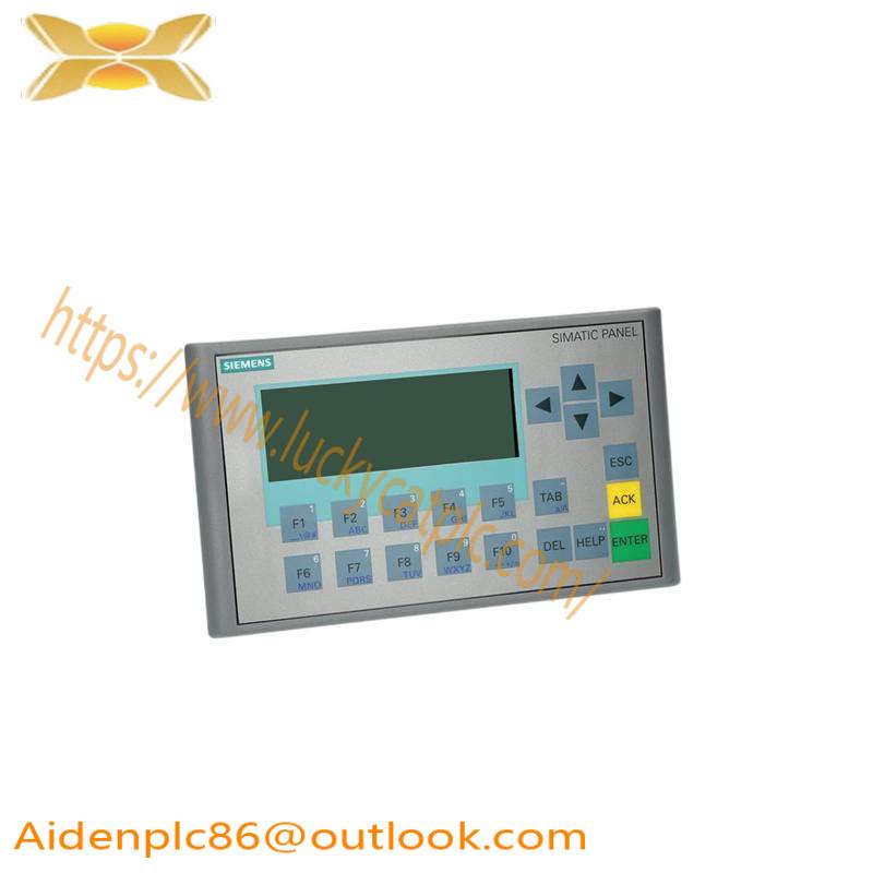 SIEMENS 6AV6647-0AH11-3AX1 OPERATOR INTERFACE