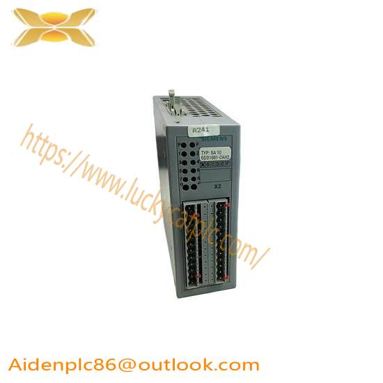 SIEMENS 6DD1681-0AH2 6DD1681-OAH2 SA10 Interface Module