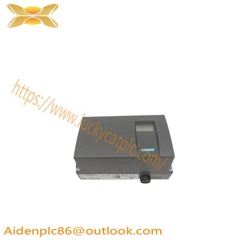 SIEMENS 6DR5010-0EG00-0AA0 Electropneumatic Positioner