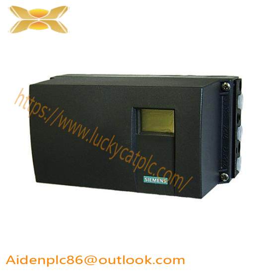 SIEMENS 6DR5020-ONG00-0AA0 SMART ELECTROPNEUMATIC POSITIONER