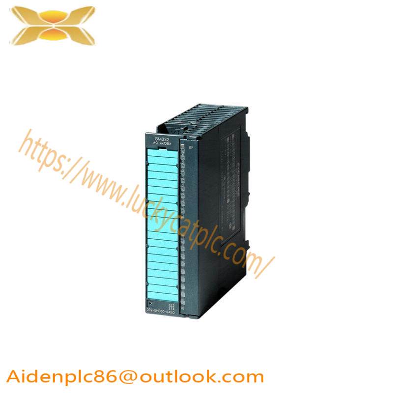 SIEMENS 6ES7332-8TF01-0AB0 ANALOG OUTPUT MODULE