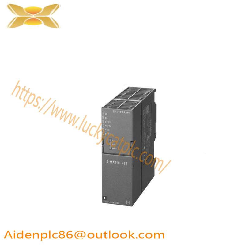 SIEMENS 6ES7343-1CX10-0XE0 CP 343-1 LEAN COMMUNICATION PROCESSOR