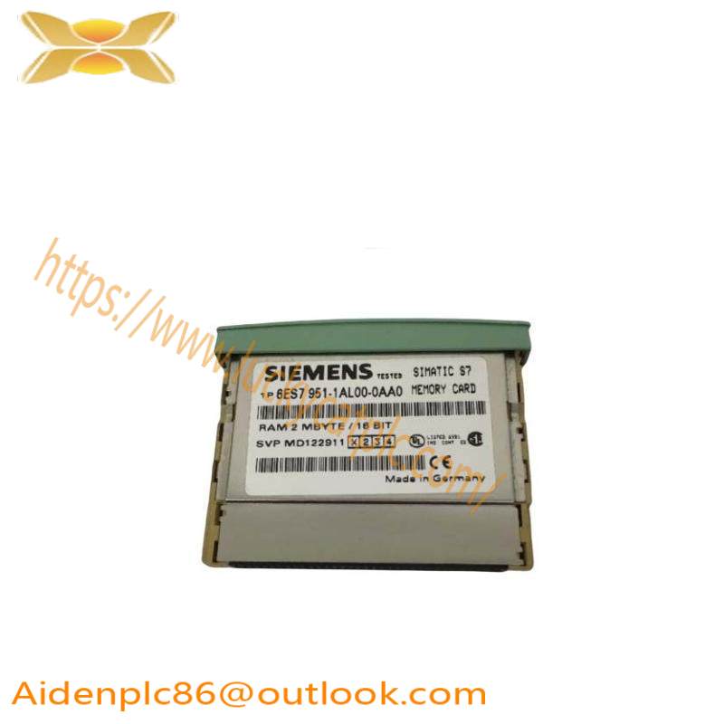 Siemens 6ES7951-1AL00-0AA0 Simatic S7 Ram Memory Card