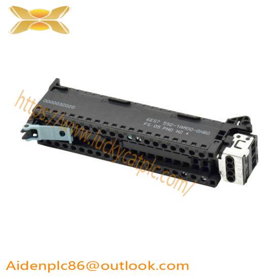 Siemens 6ES7 592-1AM00-0XB0  FRONT CONNECTOR SCREW TYPE (35MM MOD.)