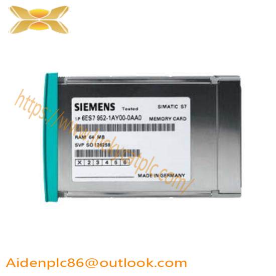 Siemens 6ES7 955-2AM00-0AA0  RAM Memory Card - 4MB