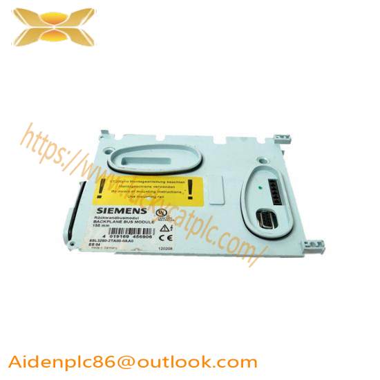 SIEMENS 6SL3 260-2TA00-0AA0 Backplane bus module