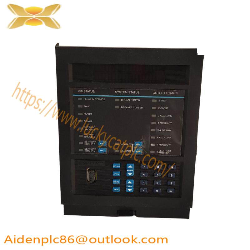 GE SR750-P5-G5-D5-HI-A1-R FEEDER MANAGEMENT RELAY