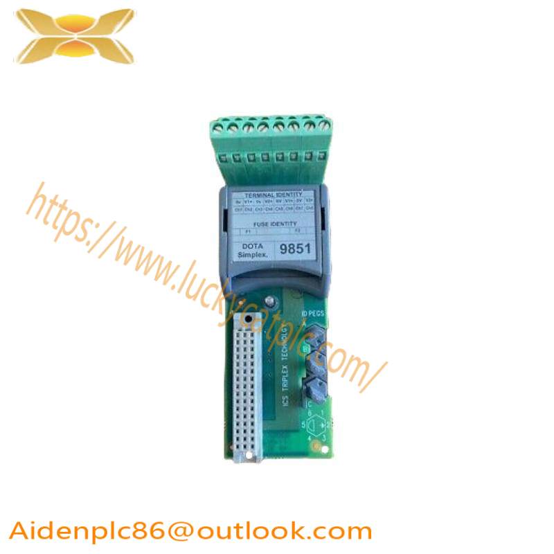 ICS TRIPLEX T9851 Analogue Output Module