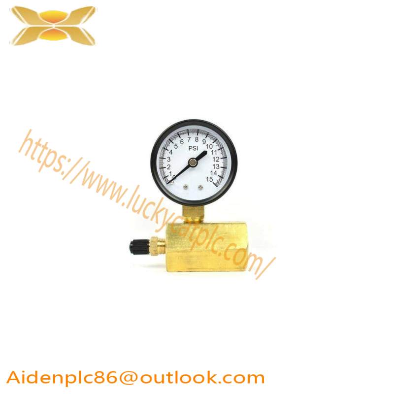 Thrifco Plumbing 8705TPE010S1W0N5 0879406008805005 275PSIG Gas Pressure Test Gauge
