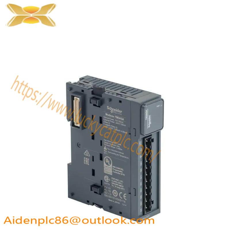 Schneider TM3AQ4 Analog output module