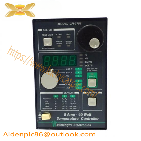 WAVELENGTH ELECTRONICS LFI-3751 TEMPERATURE CONTROLLER