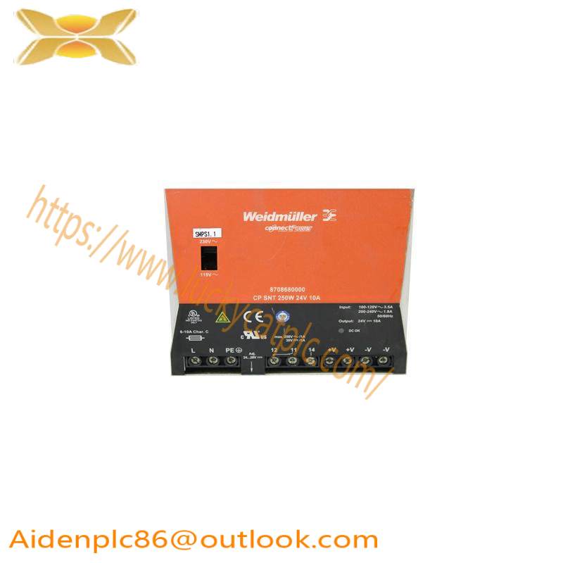 WEIDMULLER 8708680000 Power Supply