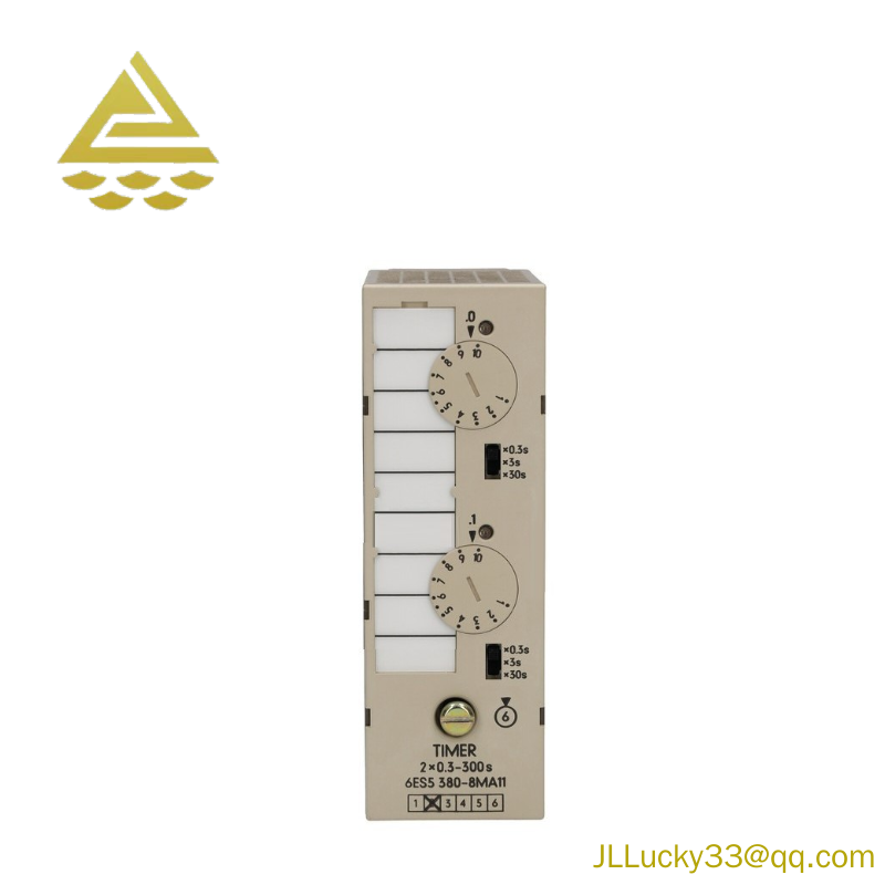 SIEMENS 6ES5380-8MA11 Timer Module