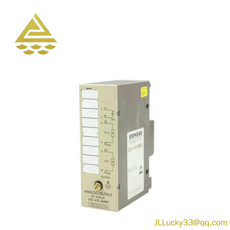 SIEMENS 6ES5470-8MB11 Analog Output Module