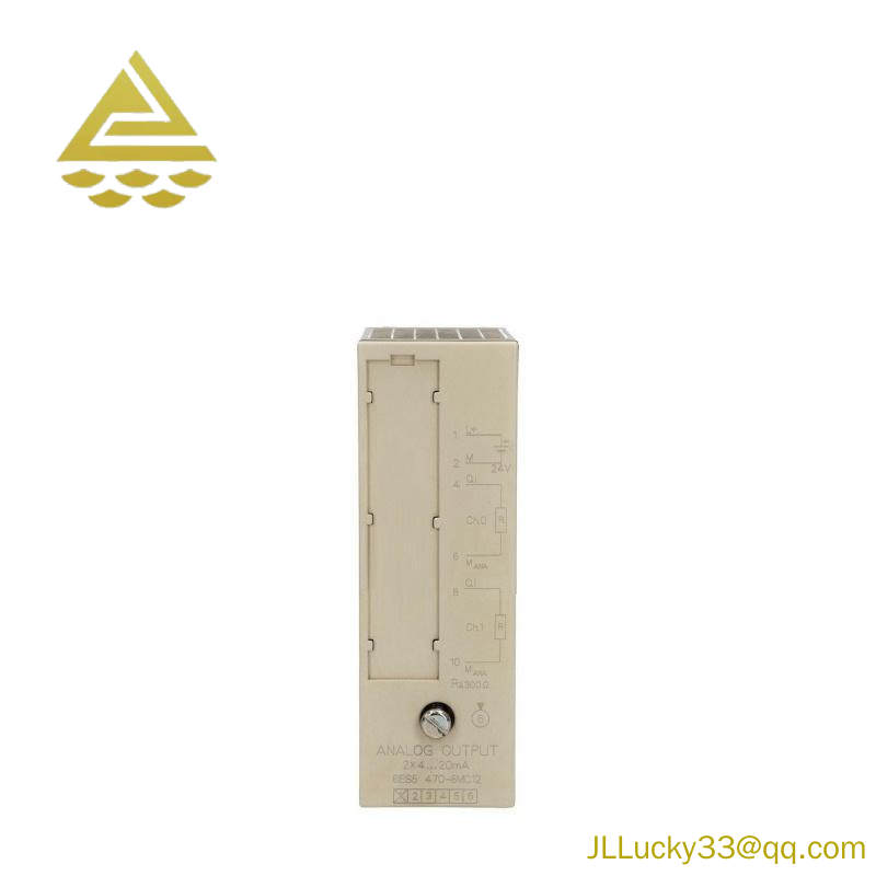 SIEMENS 6ES5470-8MC12 Analog Output Module