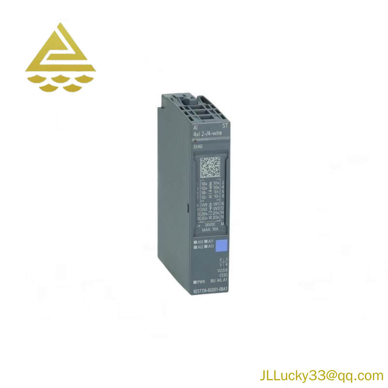 SIEMENS 6ES7134-6GD01-0BA1 ANALOG INPUT MODULE