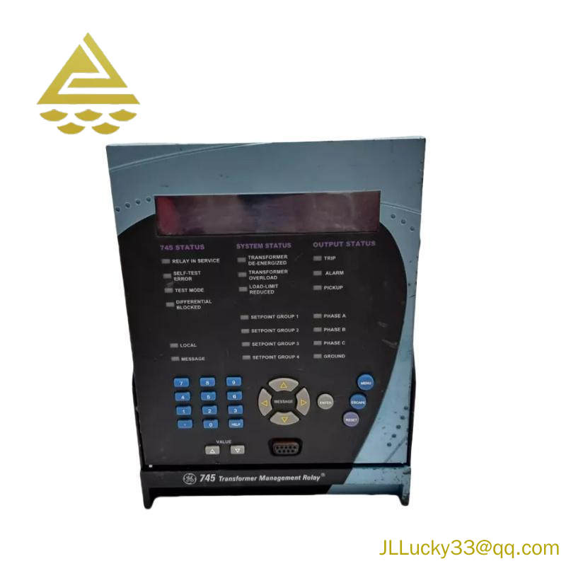 GE 745-W2-P5-G5-HI-A-L-R-E-H Transformer Management Relay