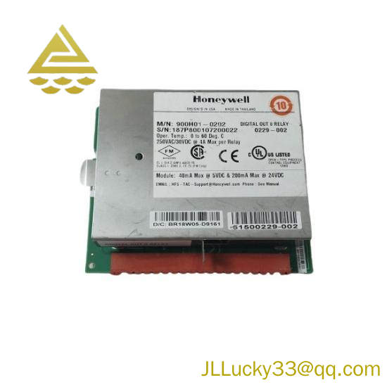 900H01-0202 Honeywell Digital Output, Relays, 8 Channel