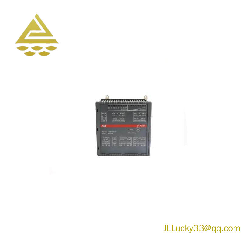 ABB 07AC91 12 GJR5252300R0101 ANALOG I/O UNIT