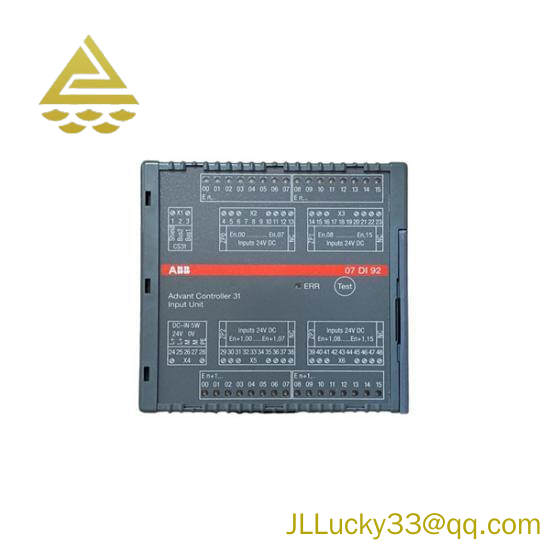 ABB 07DI92 WT92 GJR5252400R4101 Digital I/O module