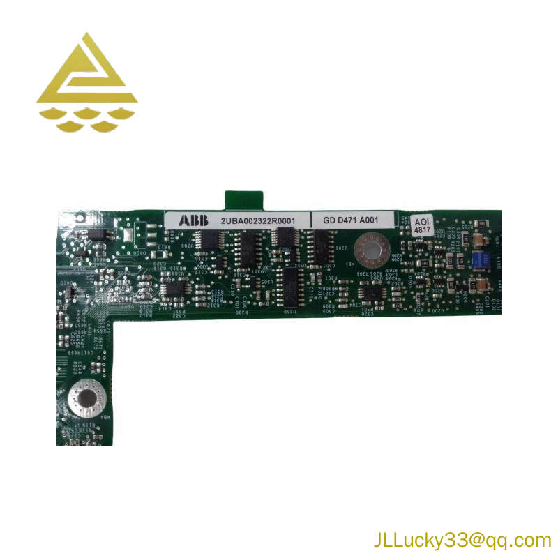 ABB 2UBA002322R0001 GDD471A001 MODULE