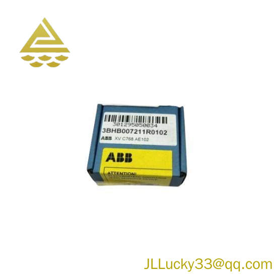 ABB 3BHB007211R0101 ;XVC768AE101 Control Board