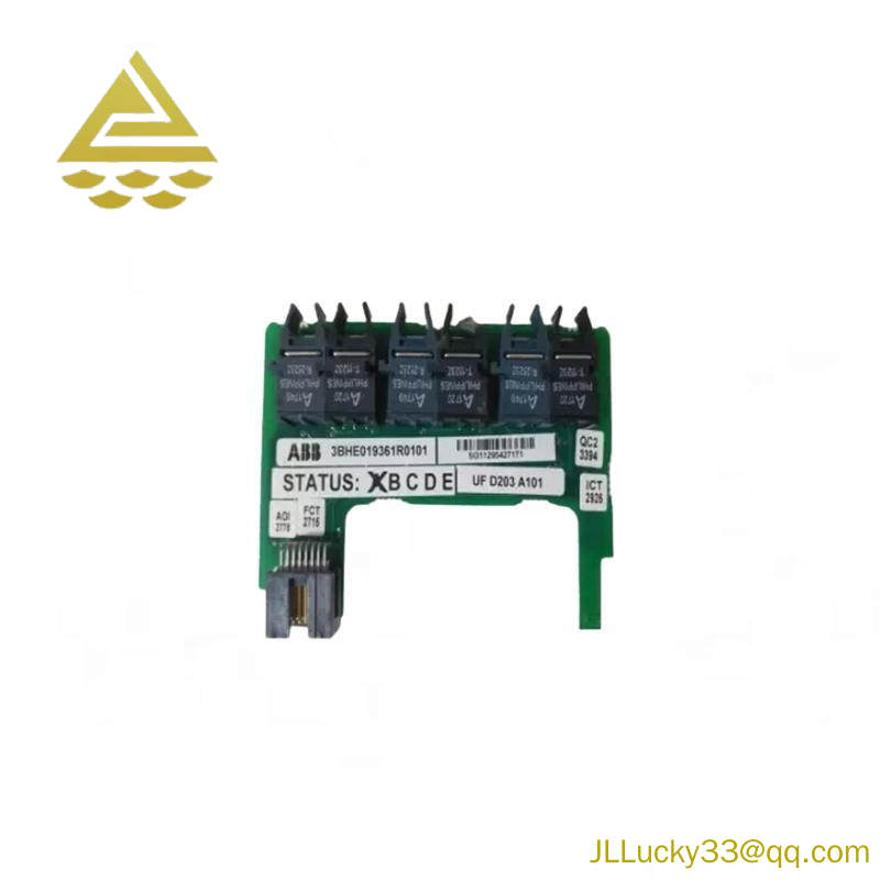 ABB 3BHE019361R0101 UFD203A101 Control Board