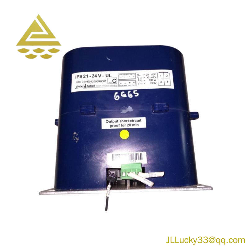 ABB 3BHE032593R0001 ISOLATED POWER SUPPLY