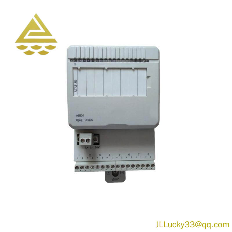 ABB 3BSE020512R1 AI801 Analog Input unit 8 ch