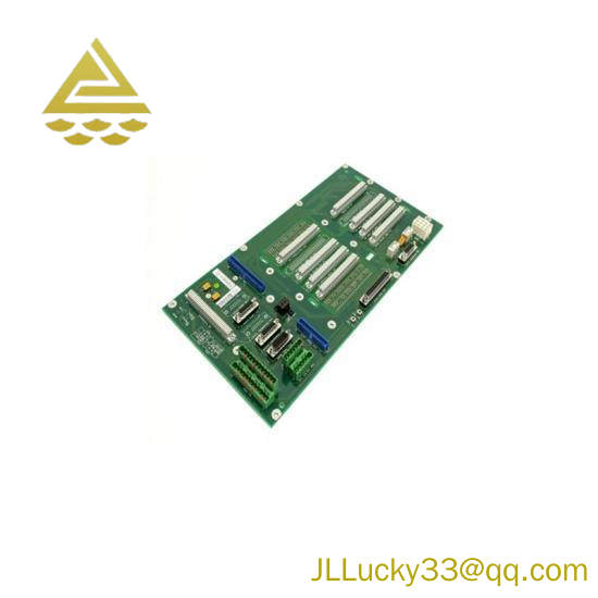 ABB 3HAB6372-001 ROBOT BACKPLANE SLOT RACK DSQC330
