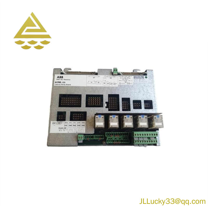 ABB ACRB-03 3HNE08250-1 Safety Cabinet Relay Board
