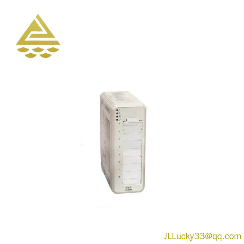 ABB AO810 3BSE008522R1 AO810 Analog output 1x8 ch