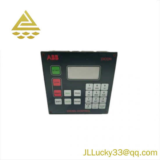 ABB CMA112 Diesel Control Display Panel