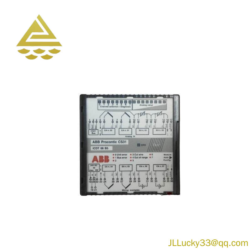 ABB CS31 ICDT08B5 GJR5251600R0101 Anolog Input Module
